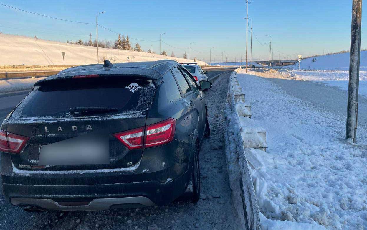 Водитель «Весты» погиб на федеральной трассе под Ижевском