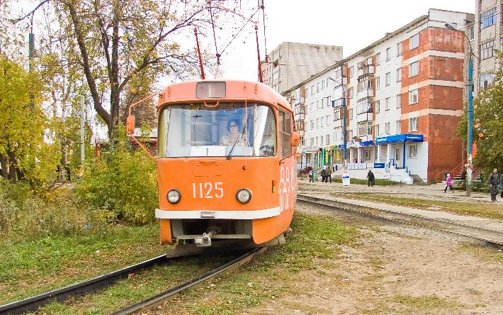 Маршруты трамваев № 1, 7, 10 в Ижевске закроют на 22 и 23 июля 