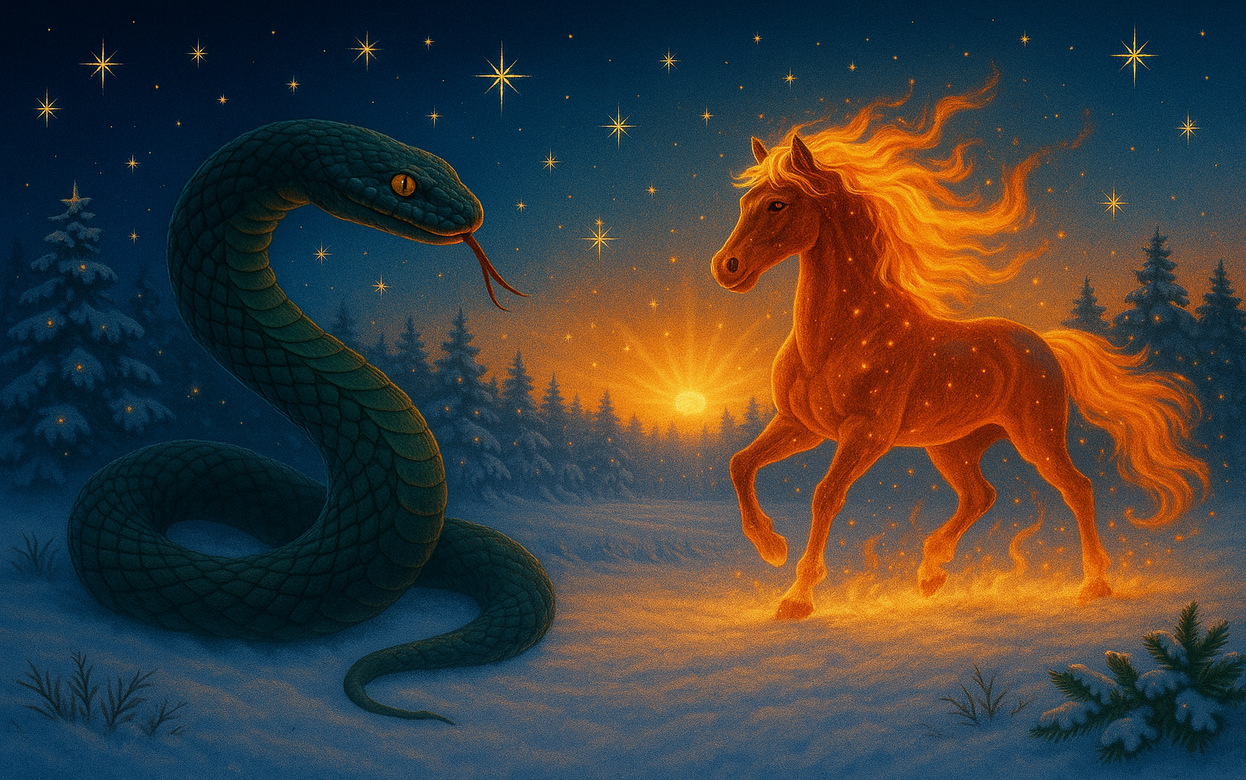 Как провести декабрь и встретить Новый год Лошади с удачей