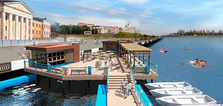 12 июня на набережной Ижевска частично заработает лодочная станция