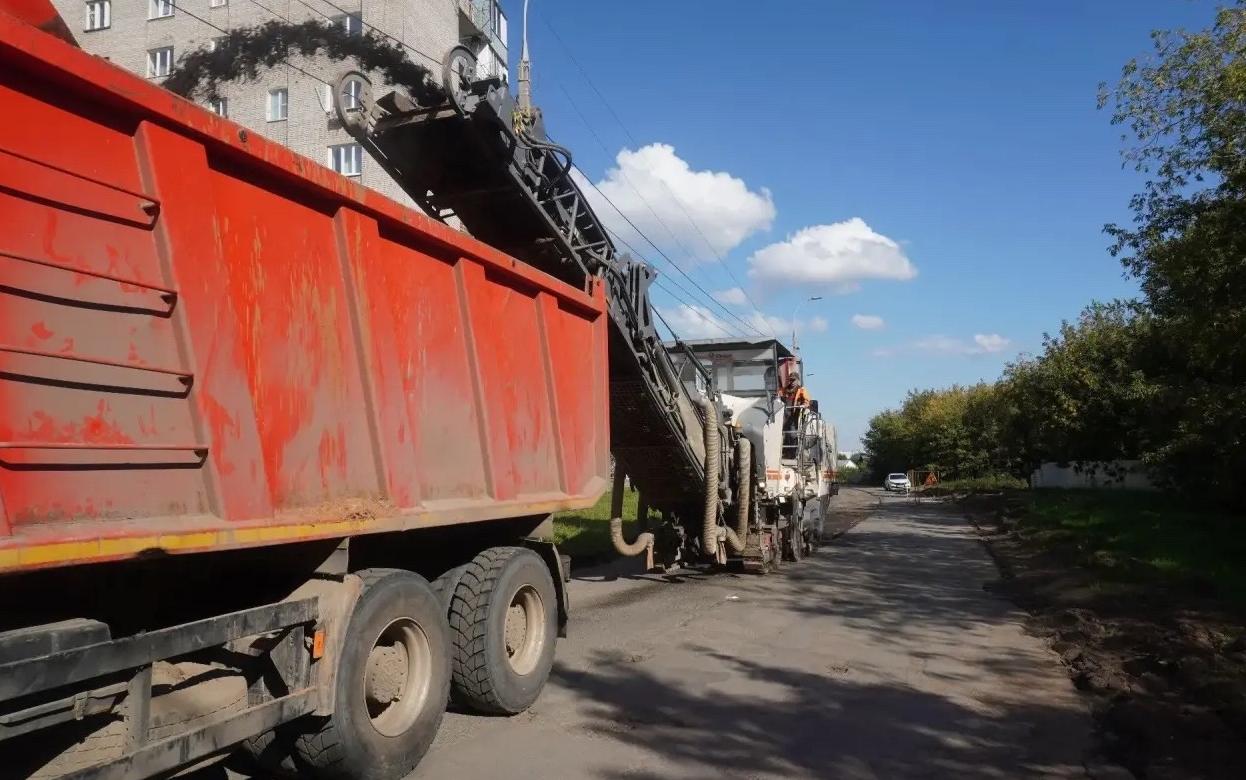 Ремонт улиц Новоажимова и Драгунова начался в Ижевске