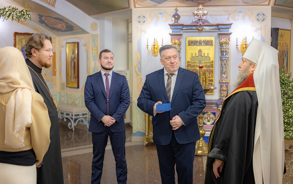 Митрополит Викторин провел молебен после избрания Главы Ижевска