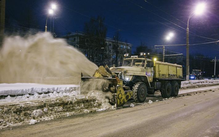 Дорожные службы Ижевска готовятся к снегопаду