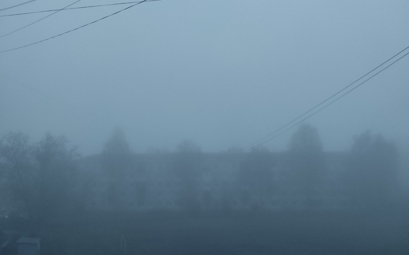 Туман в Ижевске 17 октября. Фото: Екатерина Ардашева