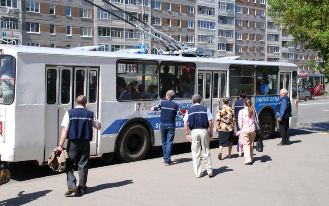 Число «зайцев» в транспорте Ижевска выросло на 6%