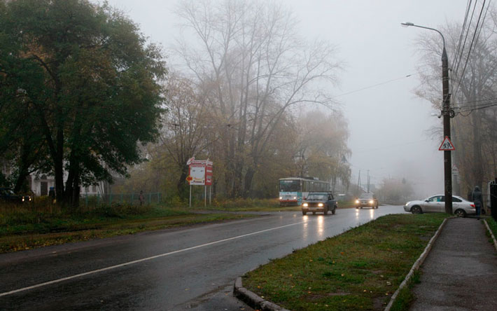 Погода в Ижевске 11 ноября: продолжительный дождь и +7 °С