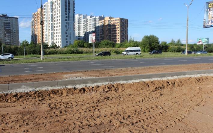 Пешеходный переход обещают открыть у новых кварталов на ул. 10 лет Октября в Ижевске