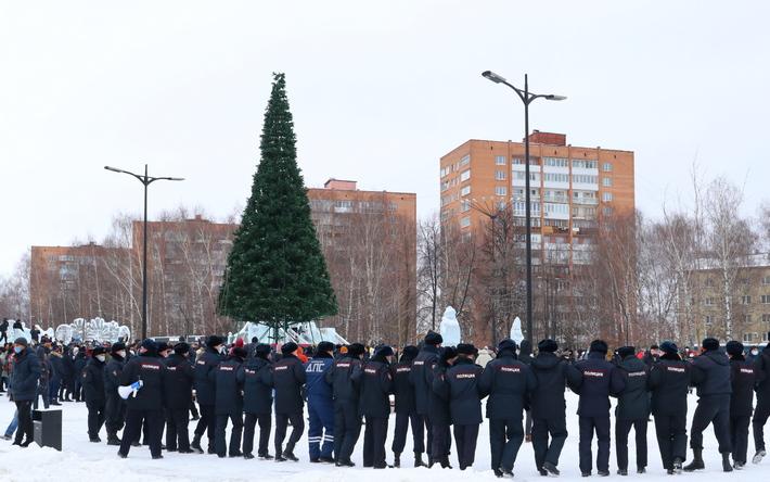 Меры безопасности усилят при проходе на Центральную площадь Ижевска в новогоднюю ночь