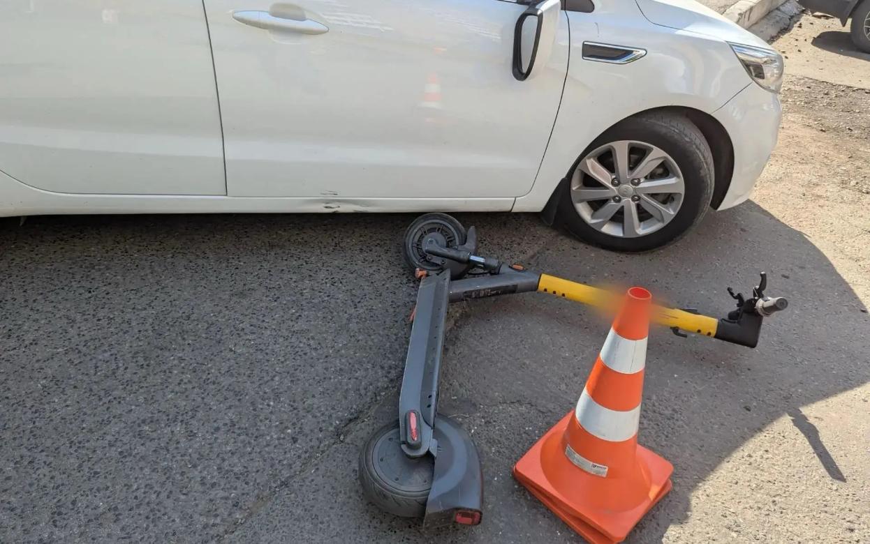 Водитель Kia сбил девочку на электосамокате в Ижевске