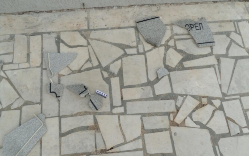 Подросток повредил воинский мемориал в Каракулино. Фото: пресс-служба МВД по Удмуртии