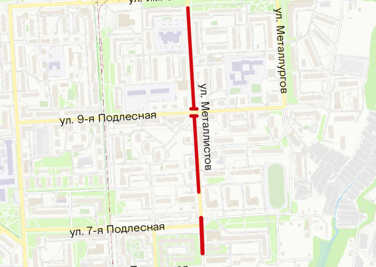 В Ижевске на улице Металлистов с 17 августа начнут укладывать асфальт