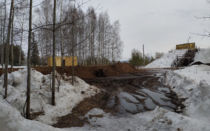 Есть вопрос: что начали строить в парке Кирова в Ижевске?