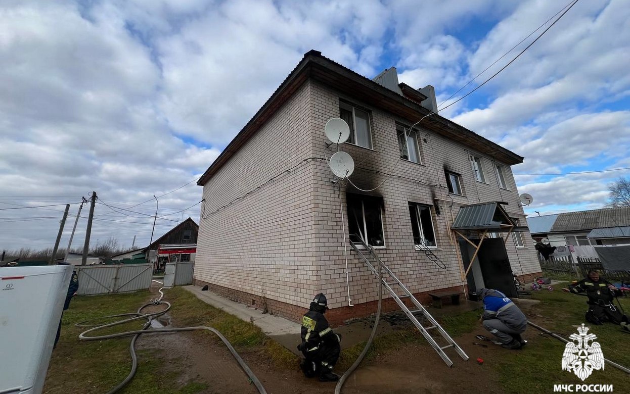 Квартира сгорела в Удмуртии из-за перегруза электросети