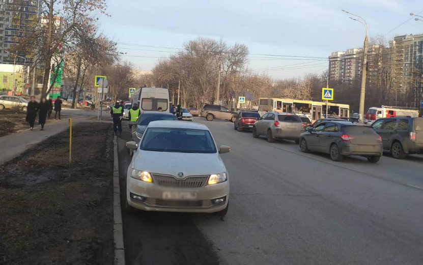 79-летний водитель сбил ребенка на ул. Советской в Ижевске