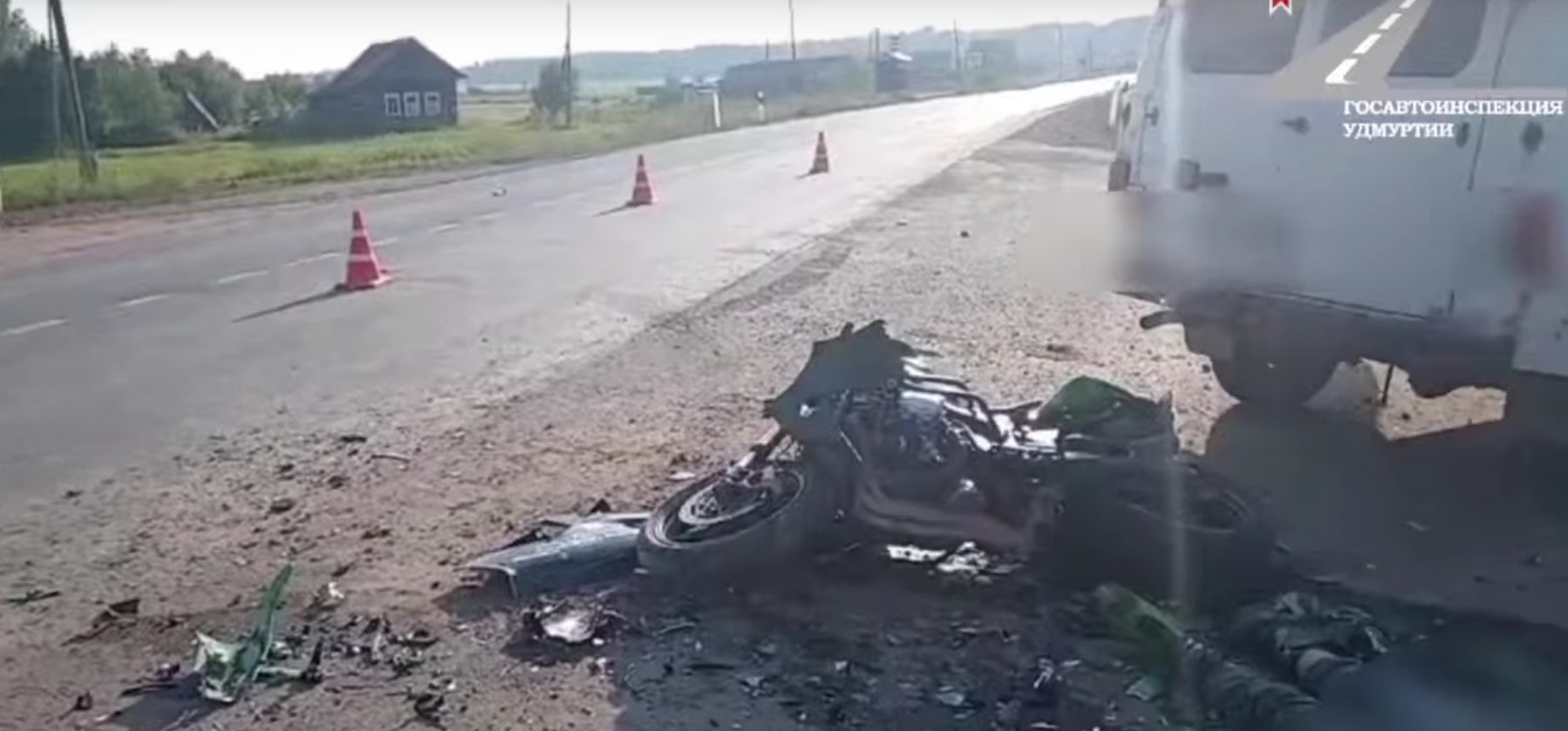 Мотоциклист погиб в ДТП в Сюмсинском районе Удмуртии