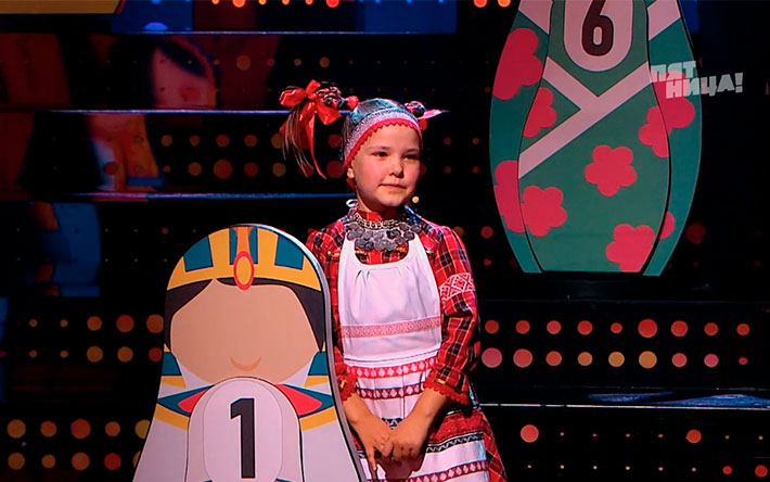 7-летняя жительница Ижевска стала участницей шоу «Вундеркинды» на телеканале «Пятница!»
