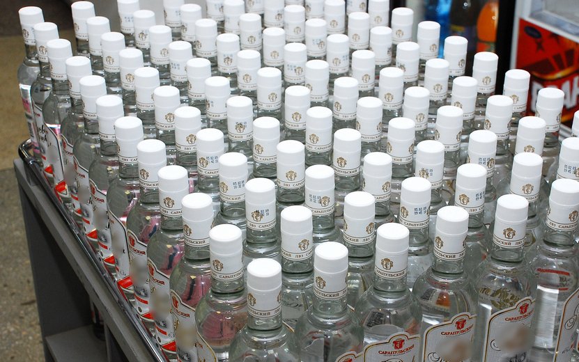 Производство водки сократилось в Удмуртии