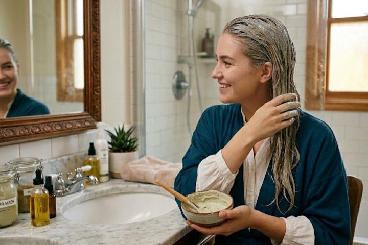 Мечтаете о длинных волосах, а они растут медленно? Попробуйте эти домашние маски