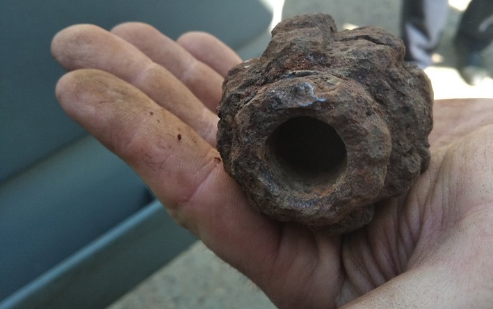 Корпус гранаты обнаружили в Удмуртии