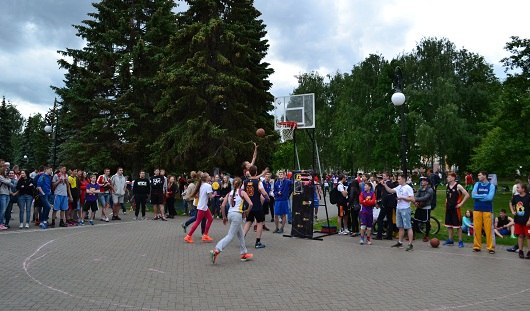 В День города в Ижевске работали площадки «Голос улиц» и «Здоровый город»