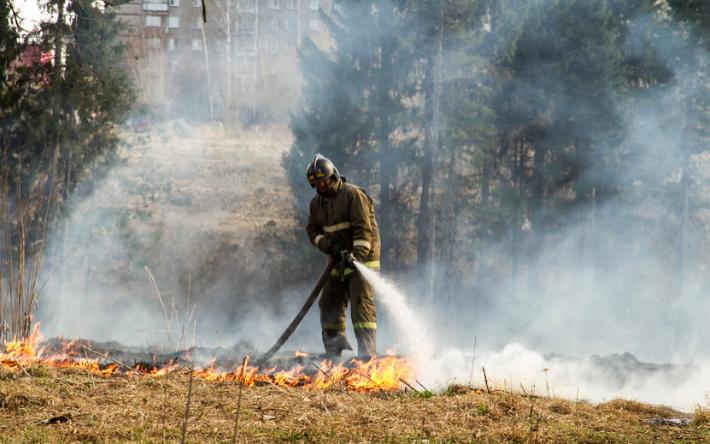 Высокую пожароопасность лесов ожидают в Удмуртии
