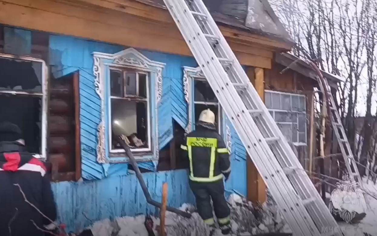69-летний мужчина погиб на пожаре в Удмуртии