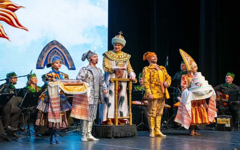  Фрагмент одного из спектаклей фестивальной программы. Фото: дирекция фестиваля «Снежность»