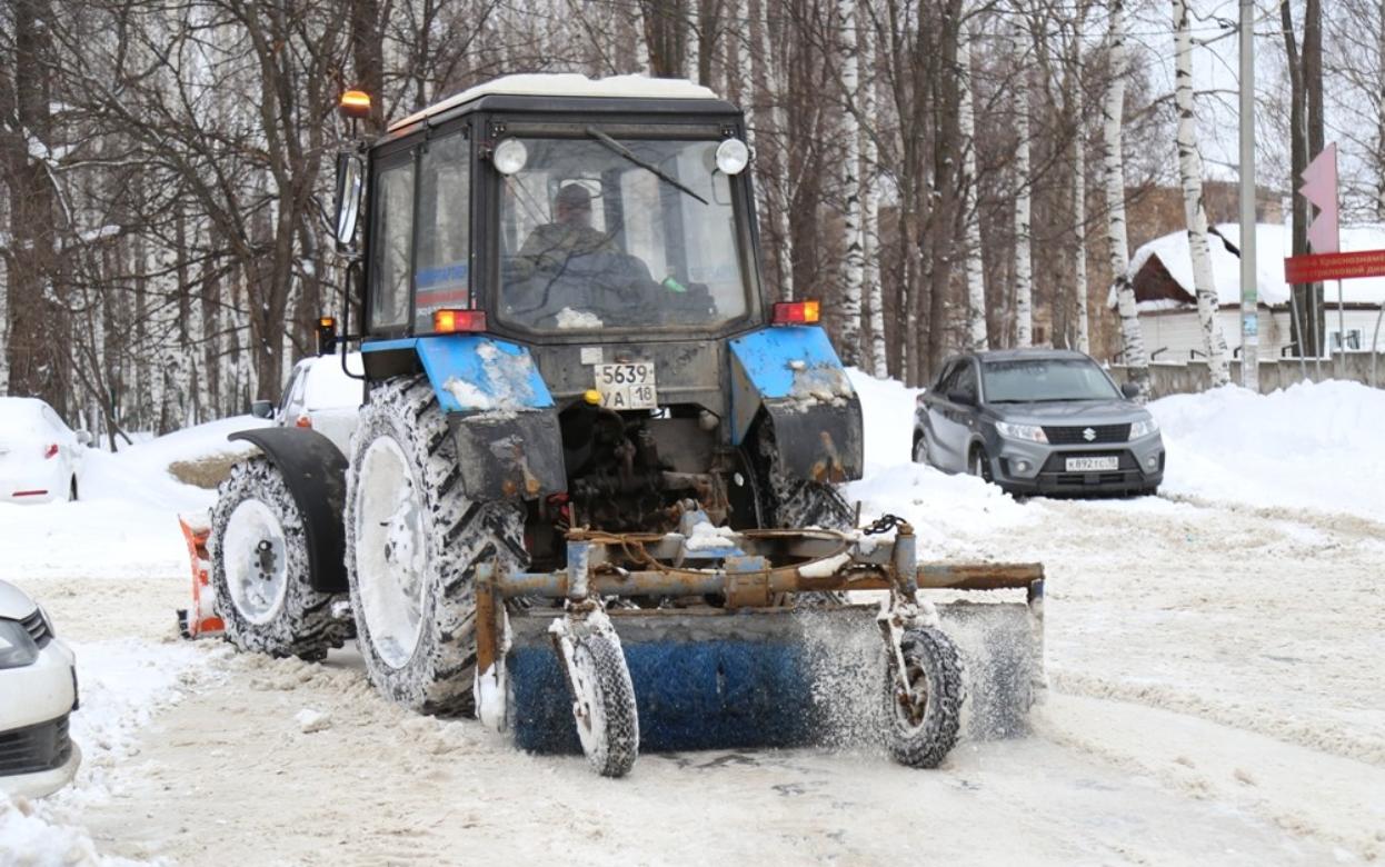 Жителей частного сектора призвали не мешать очистке дорог в Ижевске