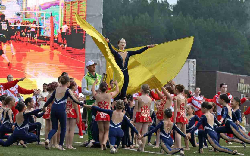Юбилейные летние сельские спортивные игры открыли в Удмуртии. Фото: пресс-служба Главы и правительства Удмуртии