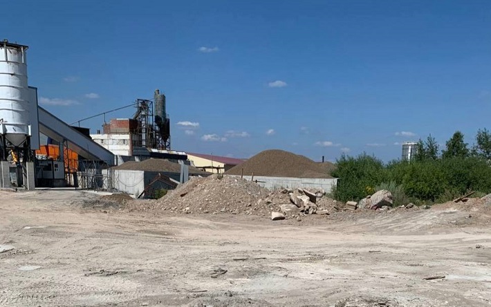 Реку Пироговку в Ижевске загрязняли отходами бетонных смесей