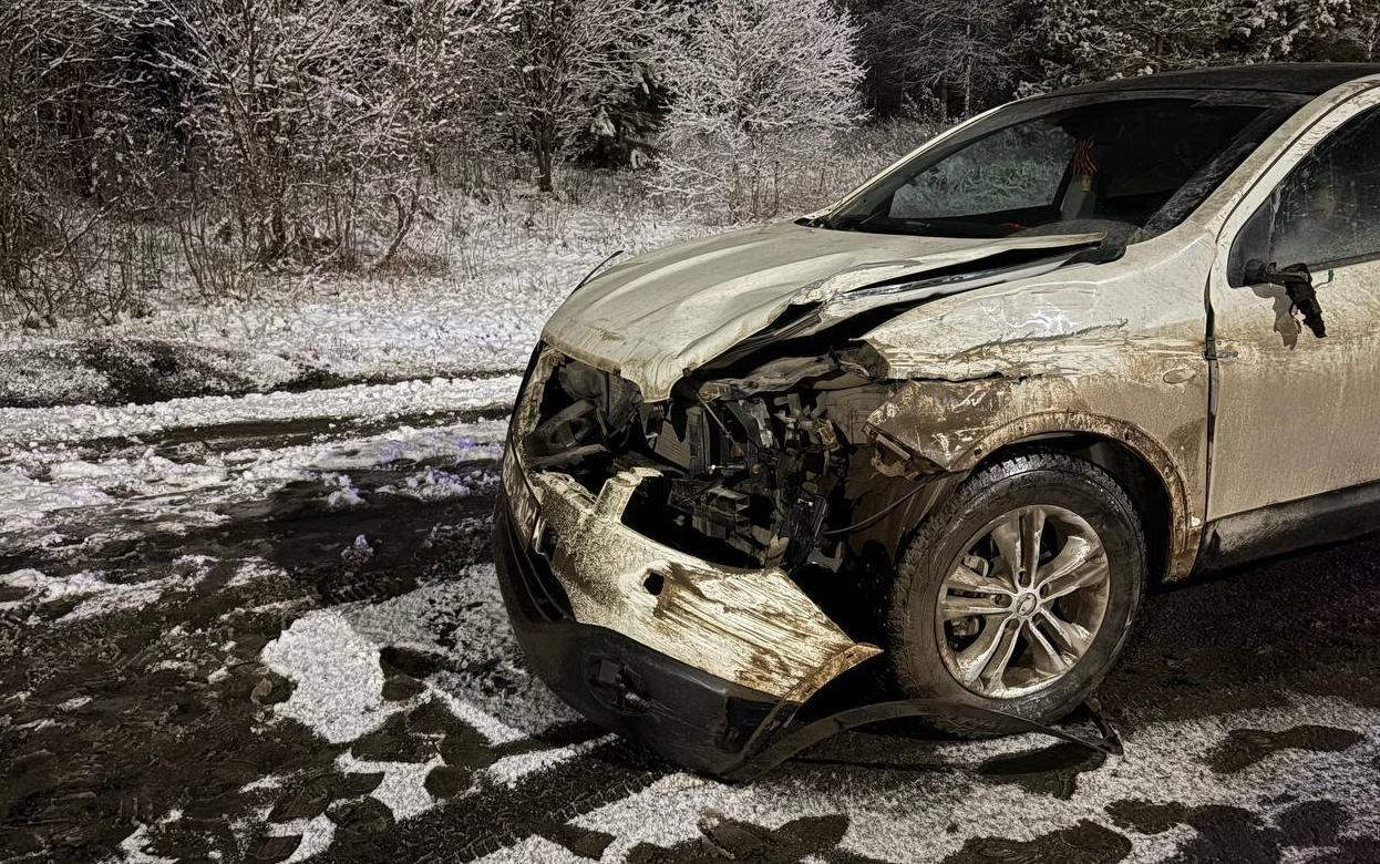 Пьяный водитель «Ниссана» столкнулся с «Газелью» в Удмуртии