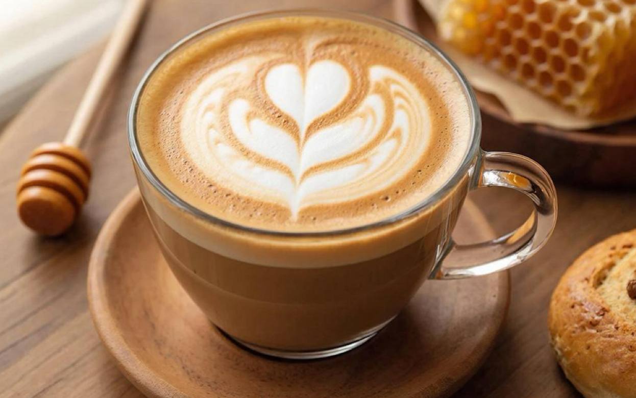 Латте с карамелью как в кофейне – дома за 5 минут и без кофемашины