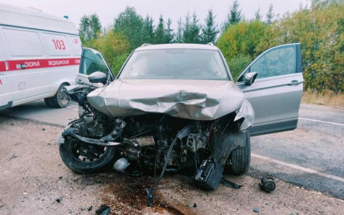 Трое взрослых и трое детей пострадали на дороге Ижевск – Ува