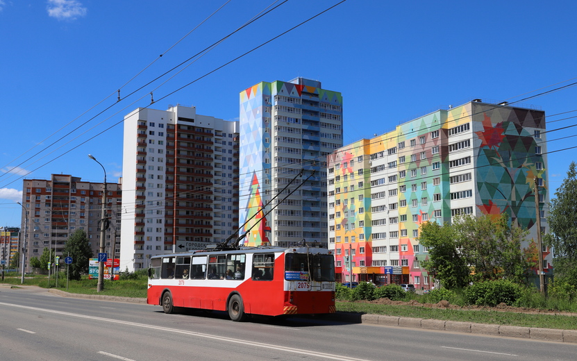 Троллейбусы не идут в городок Строителей в Ижевске