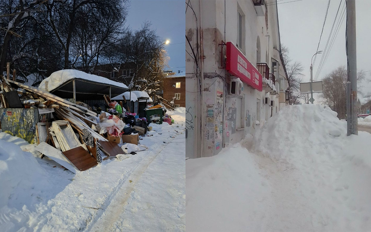 Неверие в бесплатную помощь, сугробы вместо скалодрома, всеобщая свалка: что обсуждают ижевчане в соцсетях 5 марта