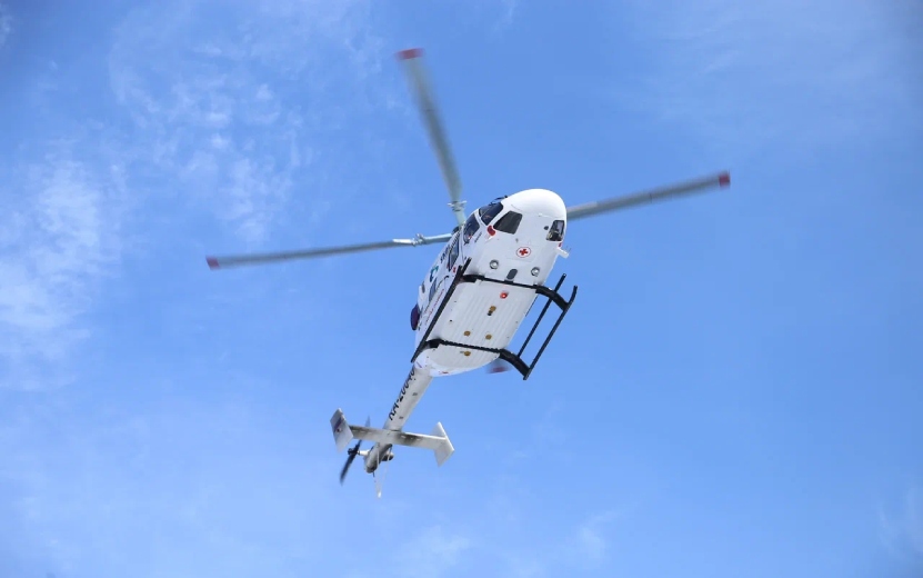 Вертолет санитарной авиации Удмуртии спас девушку с разрывом печени и пенсионерку с укусом гадюки