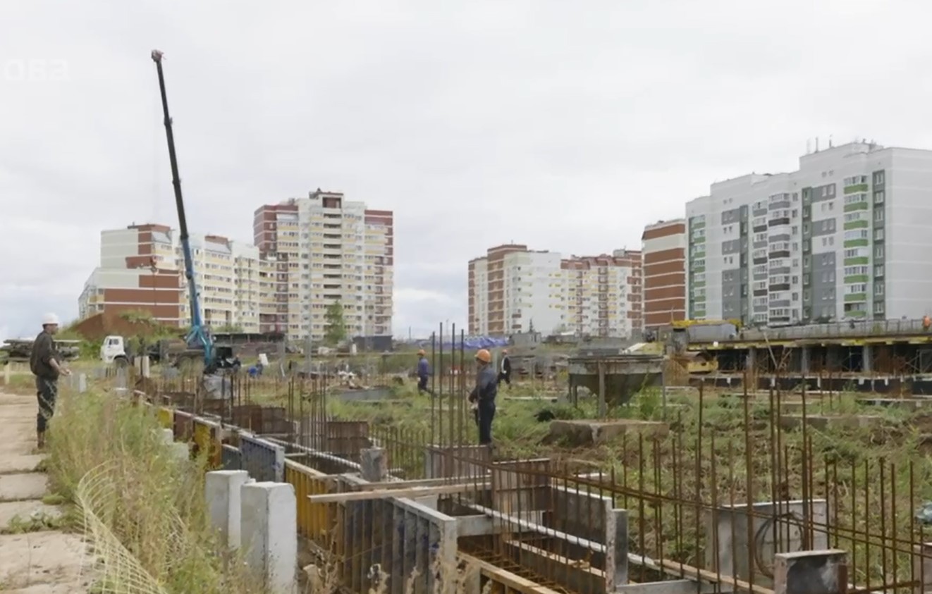 Новый подрядчик приступил к строительству второй школы на улице Берша в Ижевске