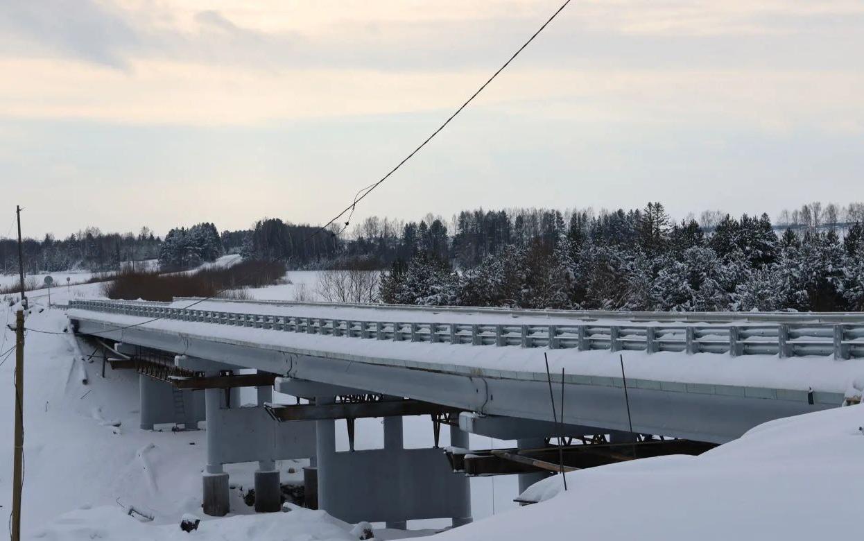 Мост через Валу открыли после ремонта в Удмуртии