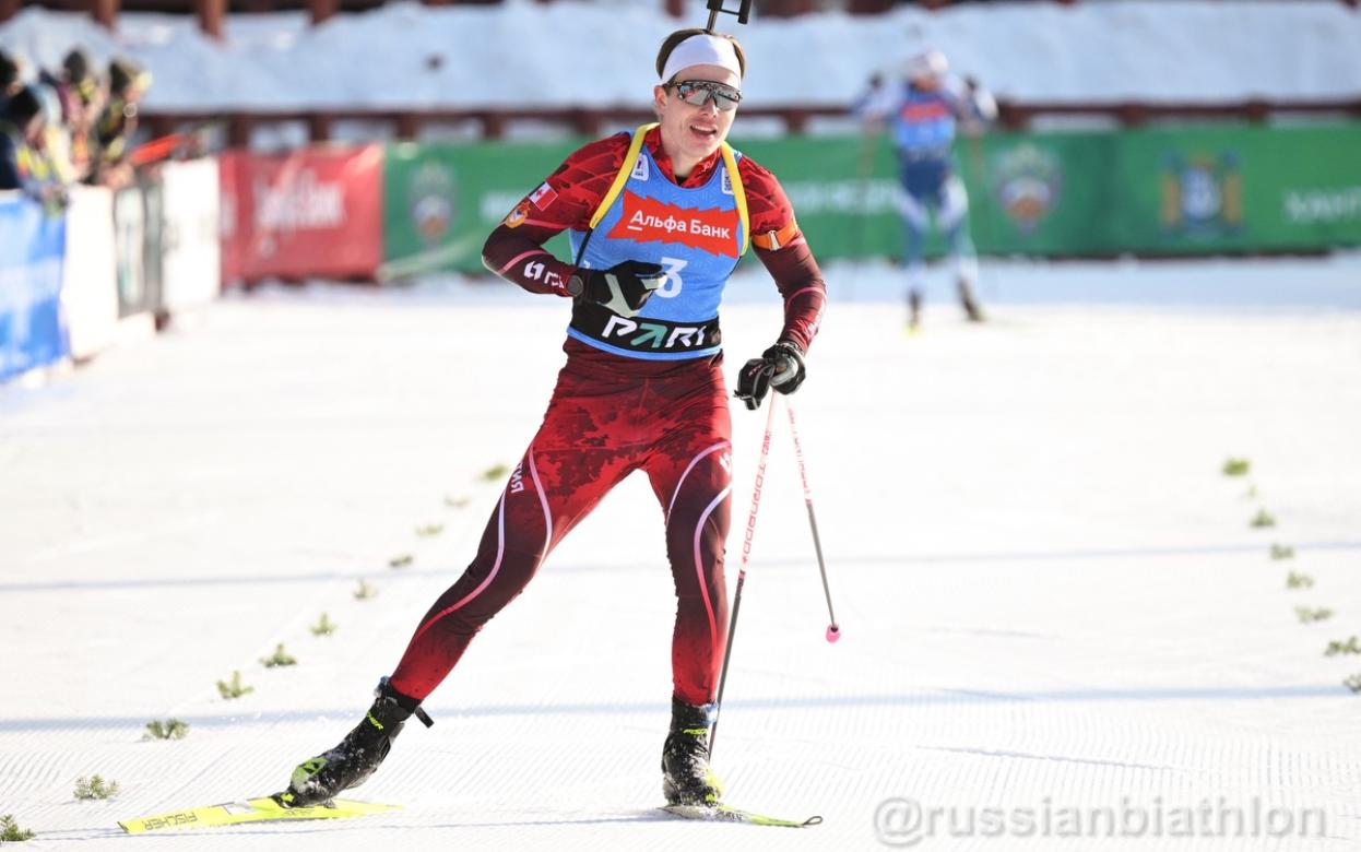 Биатлонист из Удмуртии стал третьим на Кубке России