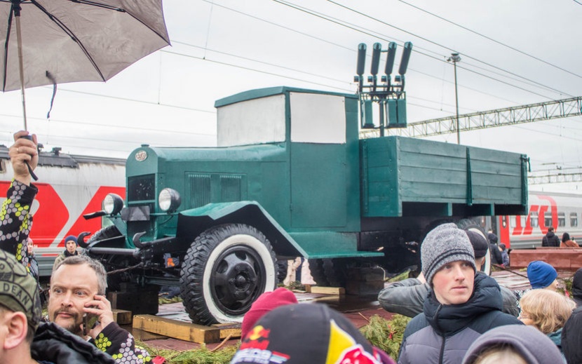 «Поезд Победы» в Ижевске. Фото: Данил Иванов