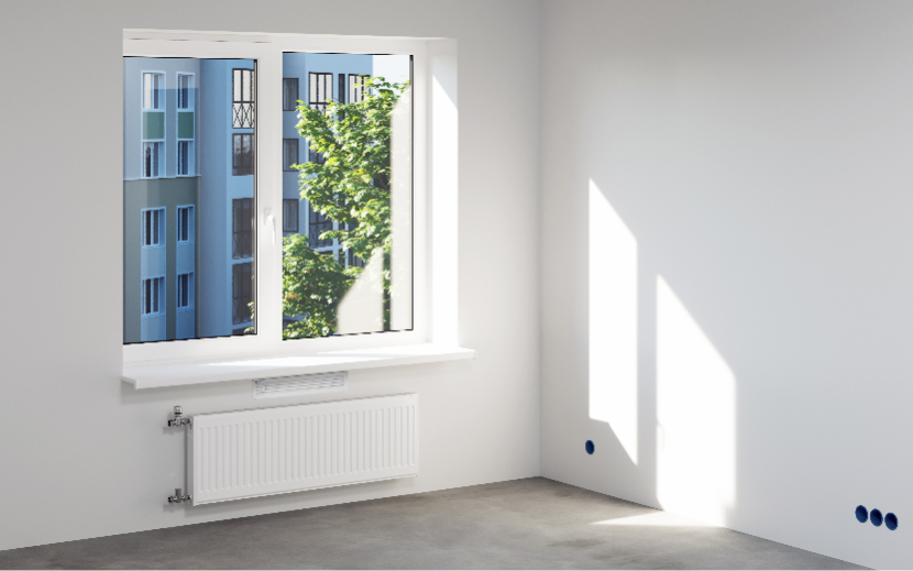 White Box — квартира полностью готова к финишной отделке