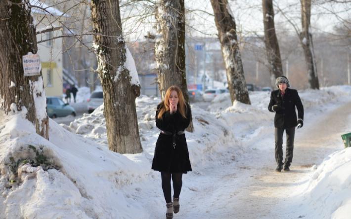 Погода в Ижевске на неделю: с 9 по 13 января ожидается мороз до -32°С и начало потепления
