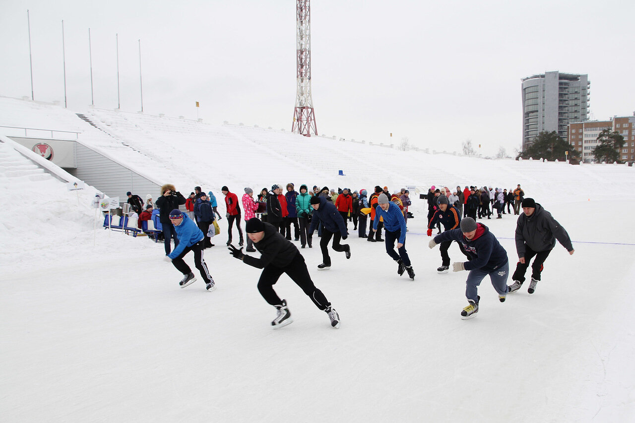 В Ижевске пройдут соревнования по конькобежному спорту 3 февраля