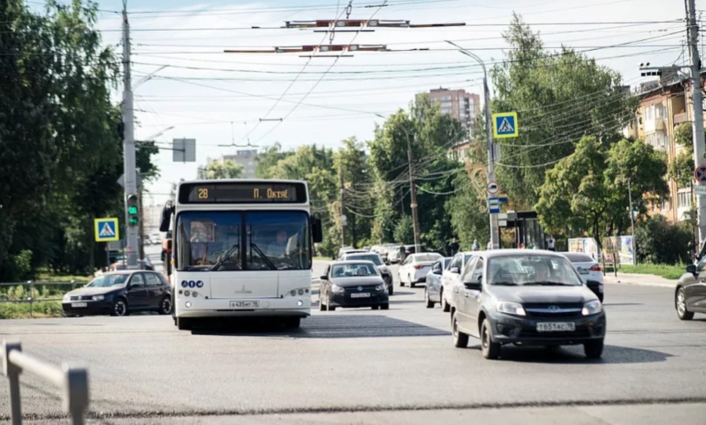 Движение трамваев на нескольких улицах Ижевска изменится
