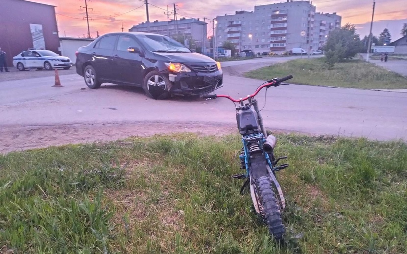 Водитель «Тойоты» сбил пьяного подростка на питбайке в Завьялово