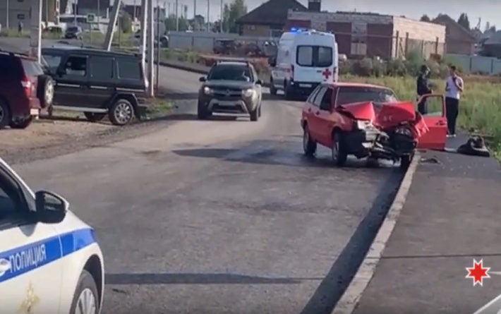 Водитель «девятки» погиб при столкновении с другим автомобилем в Удмуртии