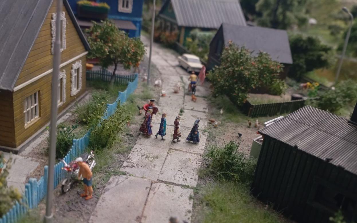 Миниатюрные «Бурановские бабушки» появились на интерактивном макете России 