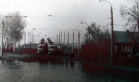 Одно из самых известных наводнений в Ижевске - 1979 год