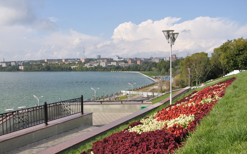 Торги на реконструкцию набережной пруда объявили в Ижевске