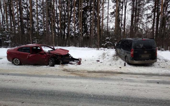 Четыре человека пострадали в ДТП на дороге Ижевск – Воткинск